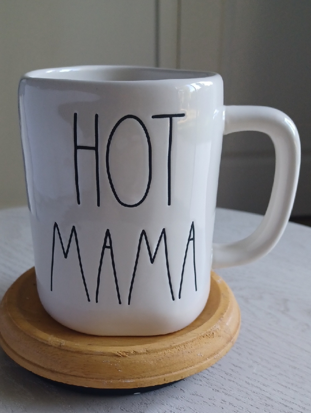 Rae Dunn HOT MAMA Ceramic Mug